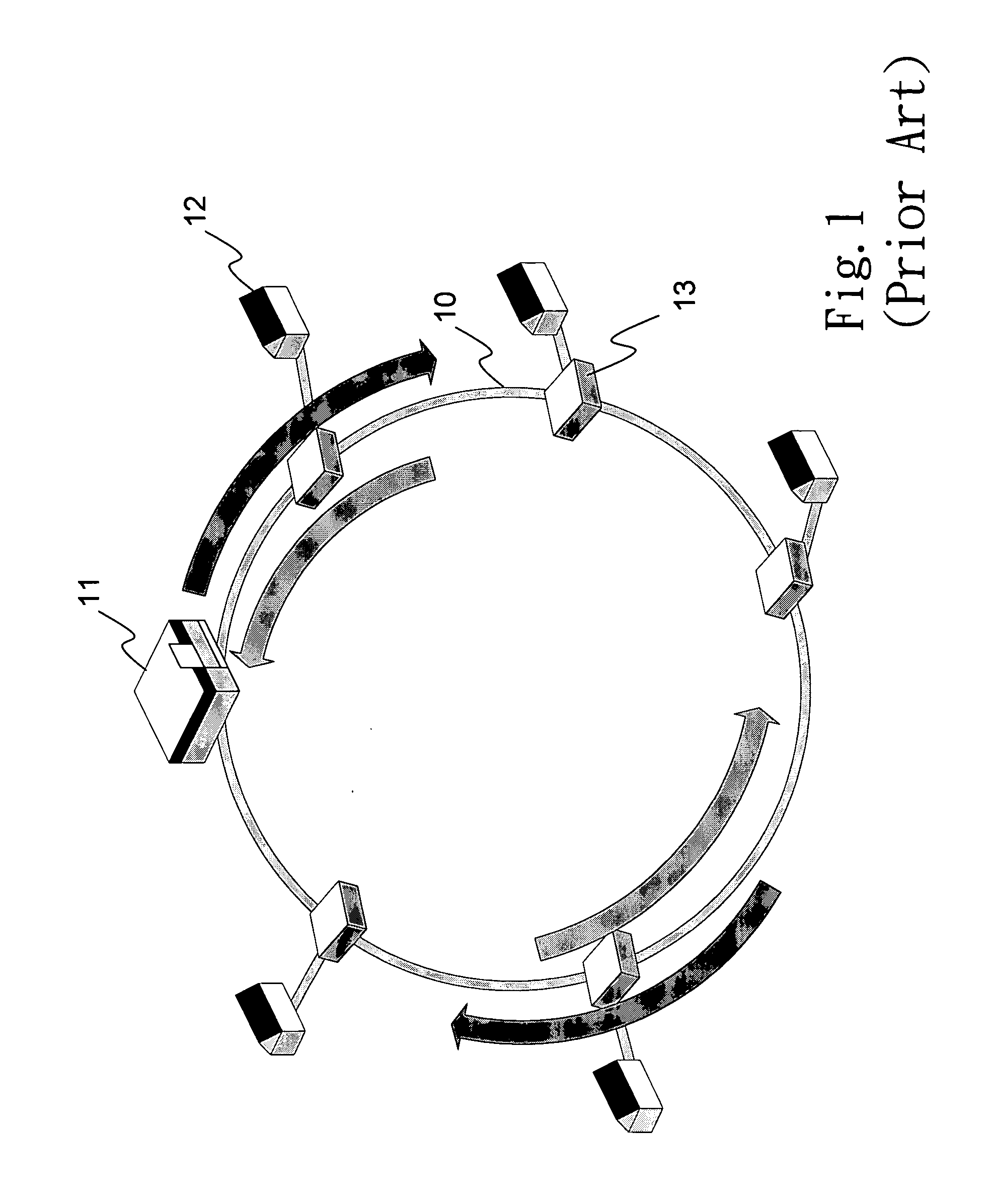 Ethernet passive optical network ring and its method of authorization and collision detection