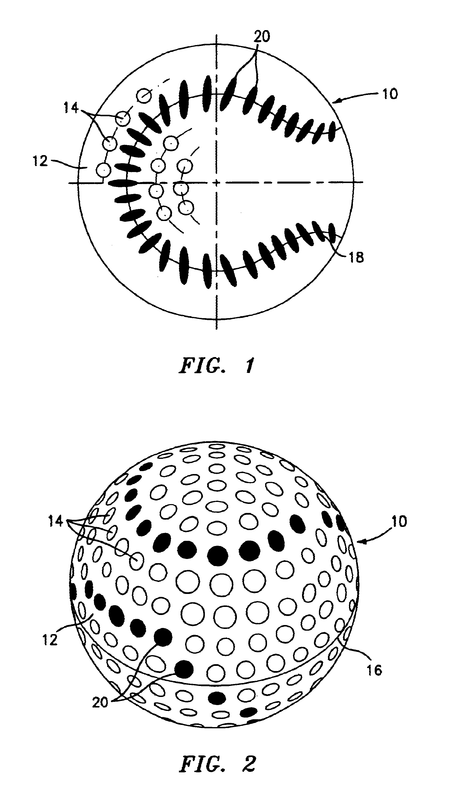 Ball for pitching machine