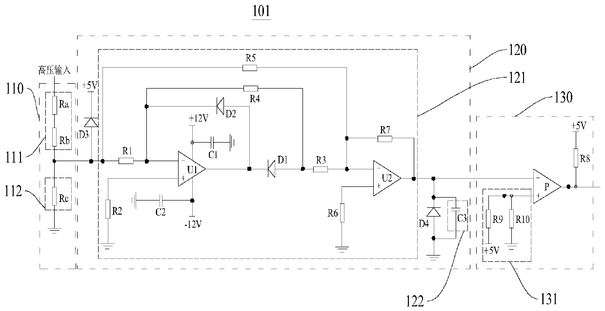Electric energy meter and surge counting method