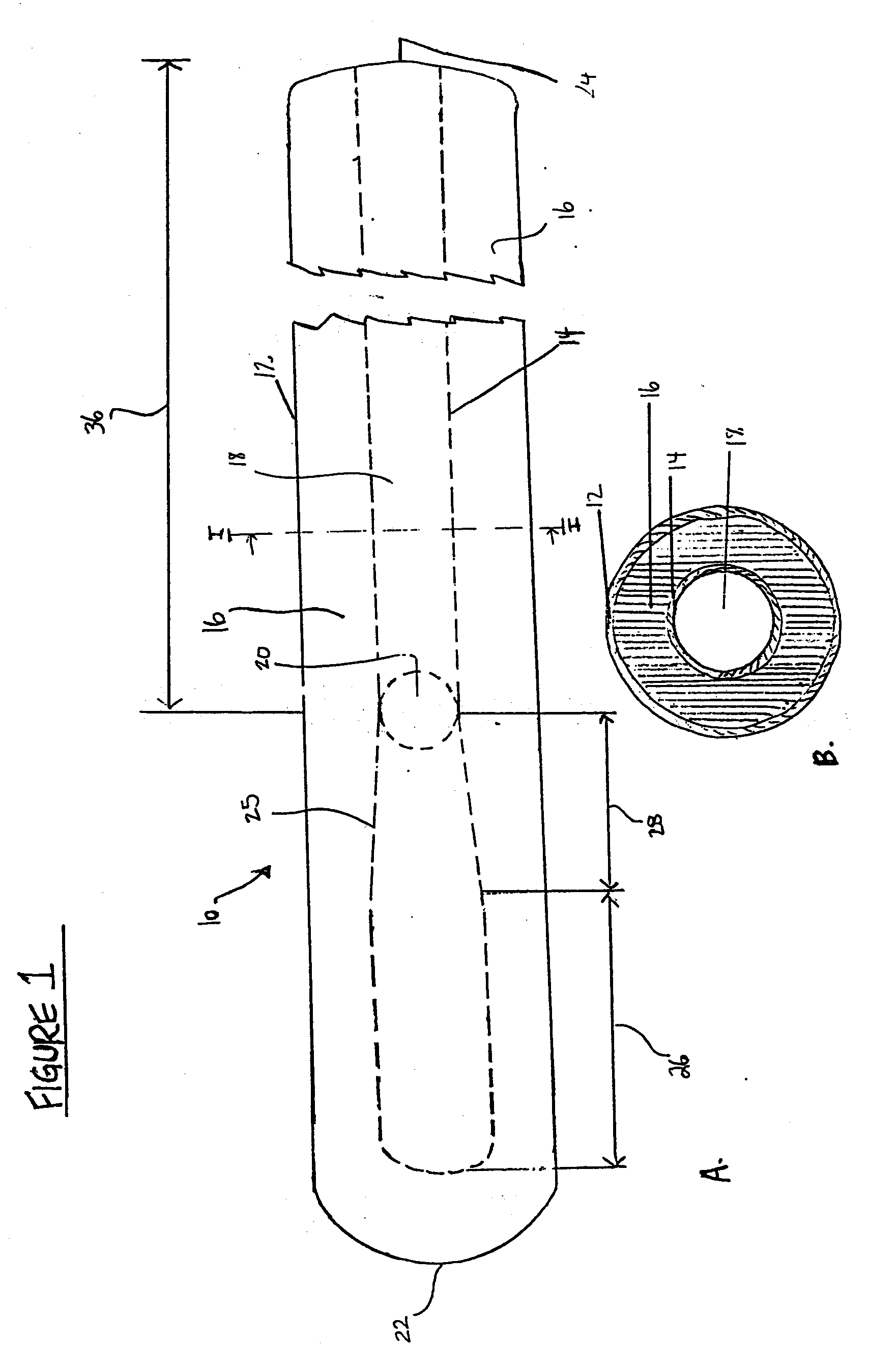 Gun barrel for launching projectiles