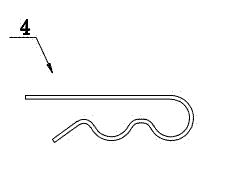 Simple installation structure of unpowered roller shaft
