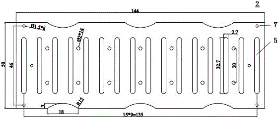 One-time molding tray tooling with LED light strips of any cross-sectional shape surrounding the glue