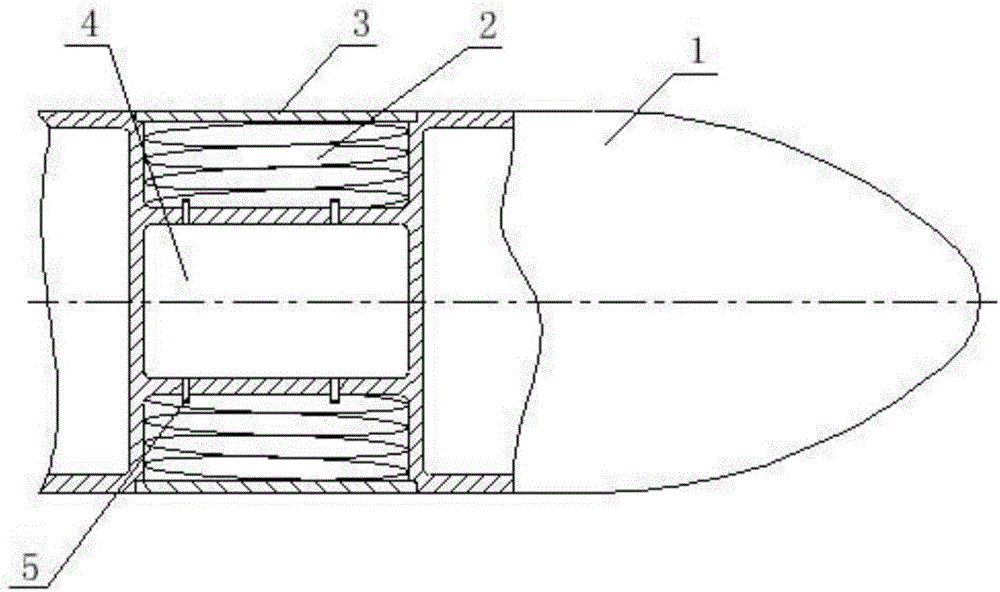 Floating device of deep water unmanned submarine