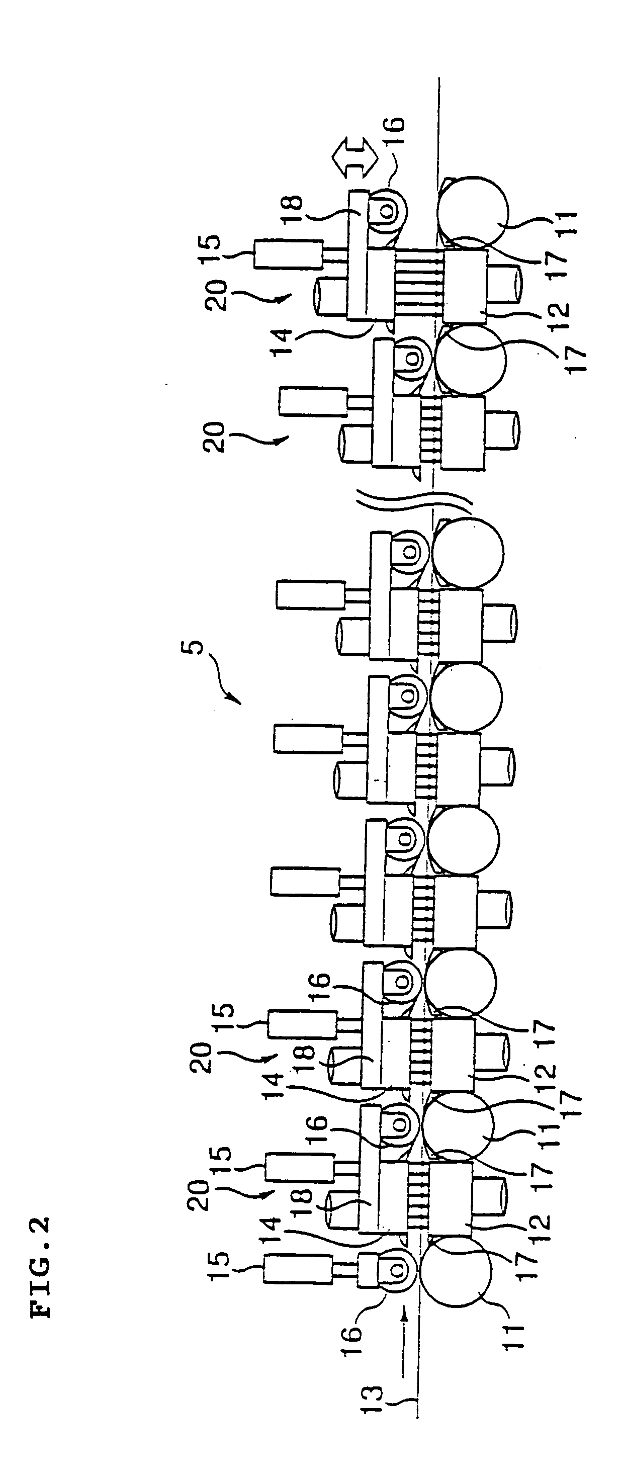 Method and apparatus for cooling hot rolled steel strip, and method for manufacturing hot rolled steel strip