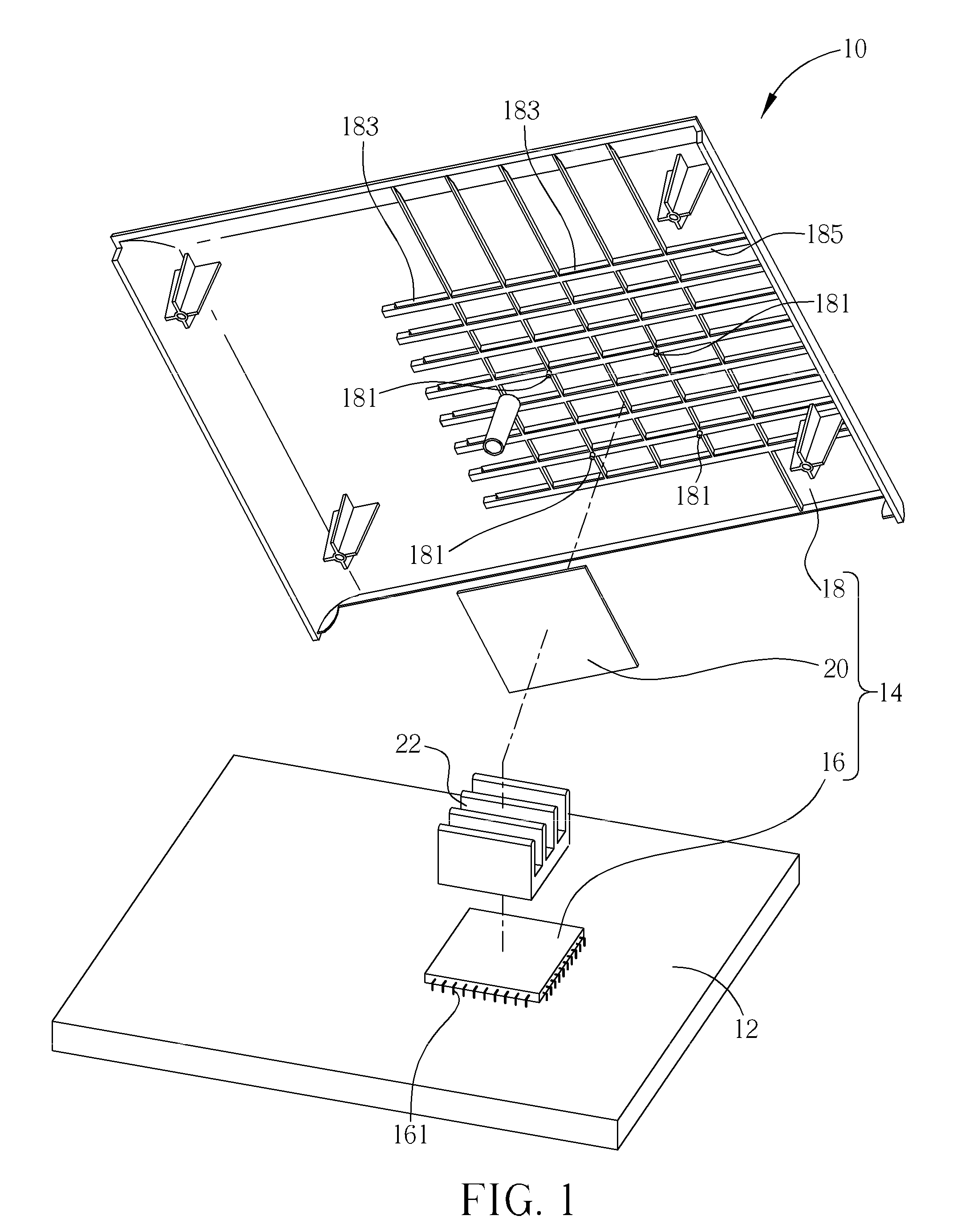 Electronic device with a heat insulating structure