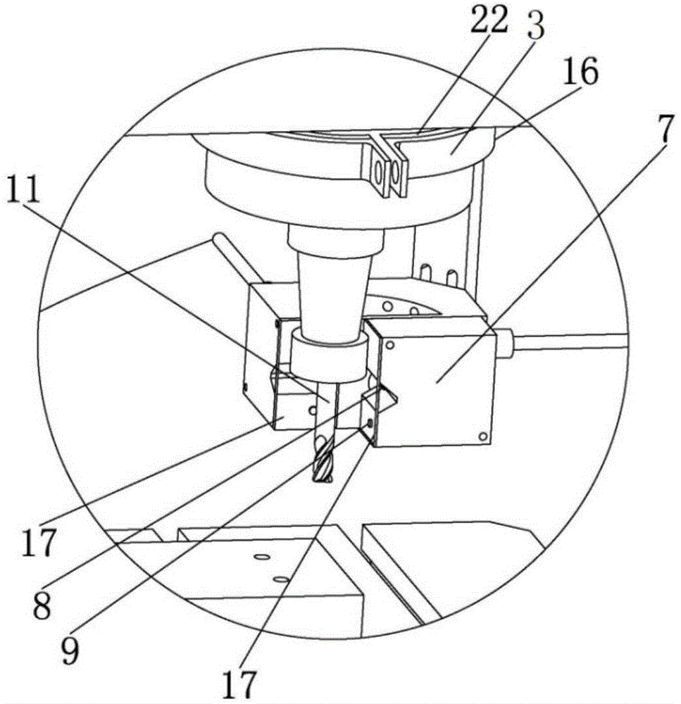 High-accuracy cutter deviation online measuring device and method