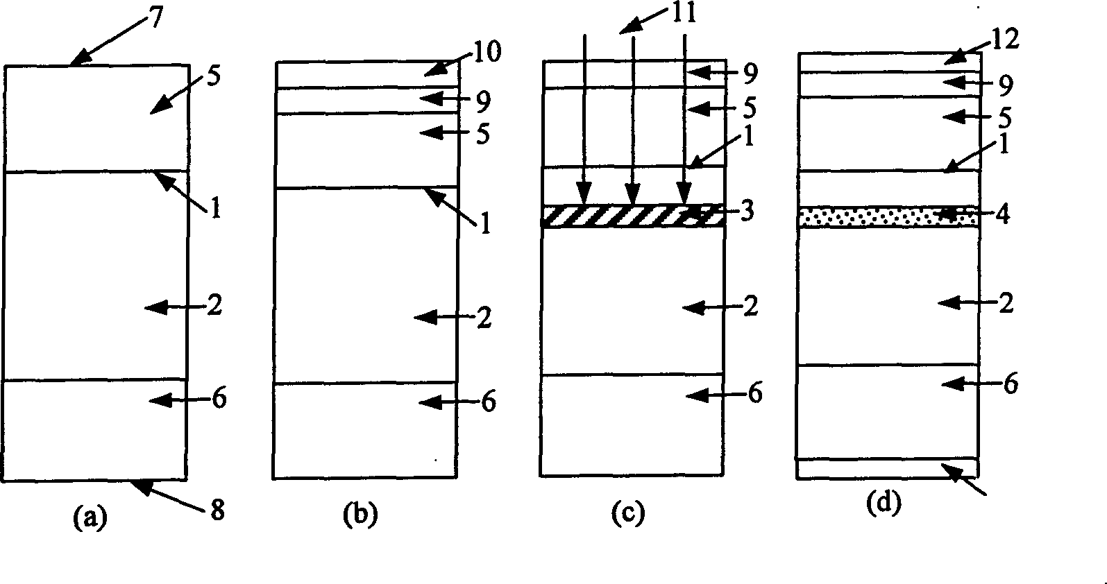 Method for manufacturing silicon high-speed semiconductor switch device