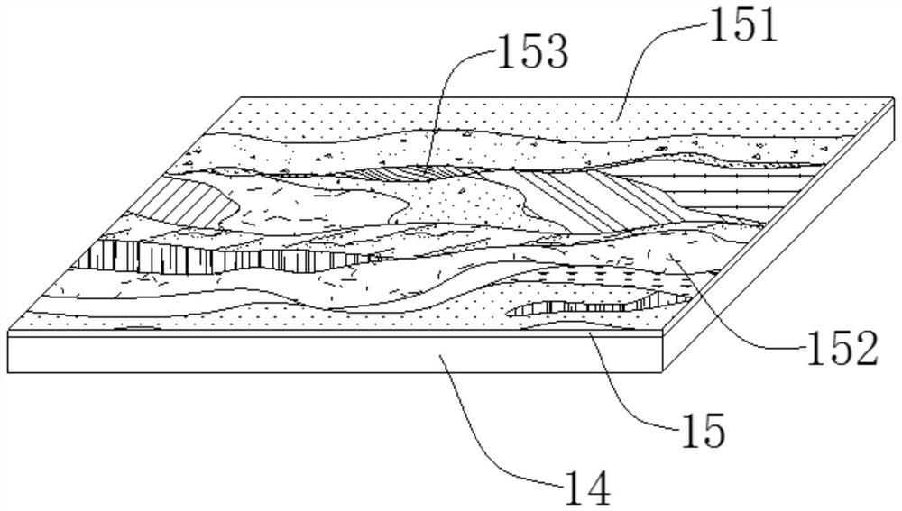 Colorful porcelain plate and preparation method thereof