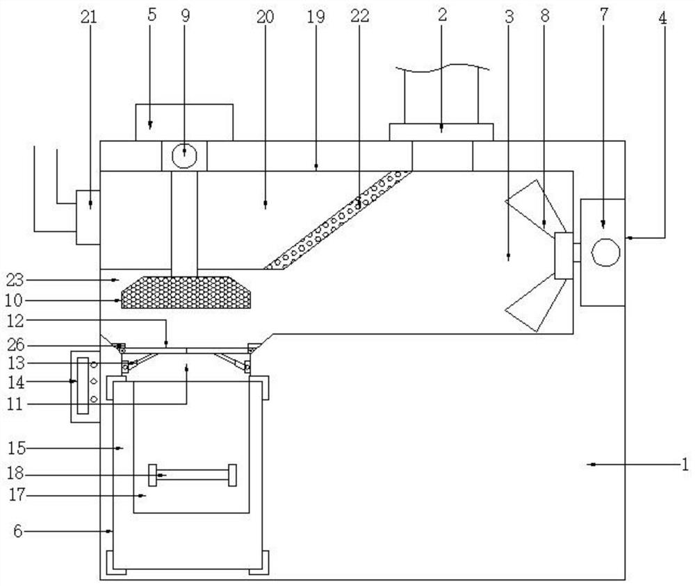 Device for automatically recycling solid particles by using aerodynamic force