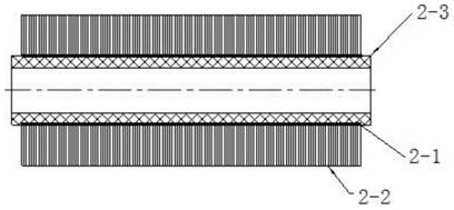 Cleaning brush roller used in TFT-LCD display screen production and manufacturing method thereof