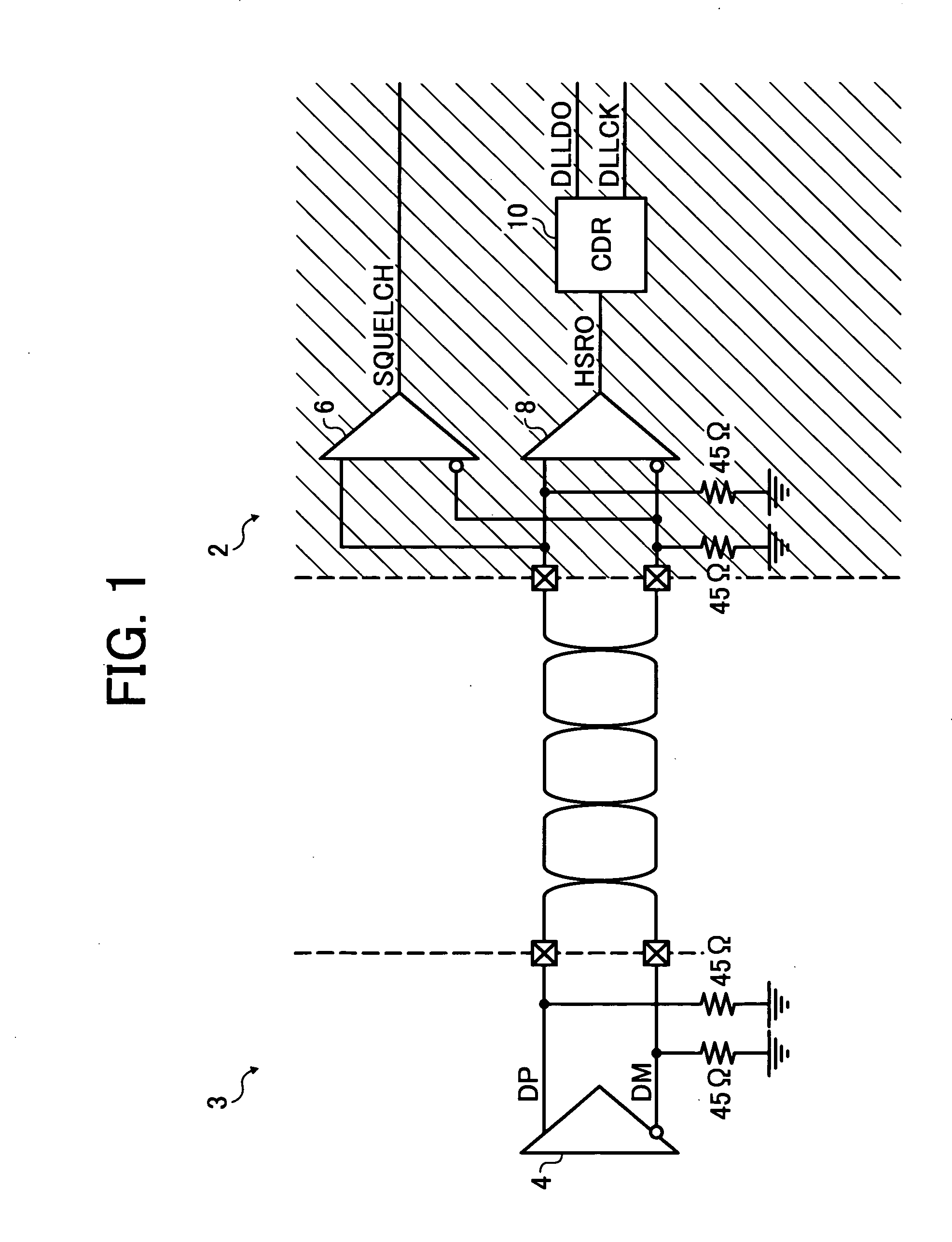 Circuit and method for differential signaling receiver