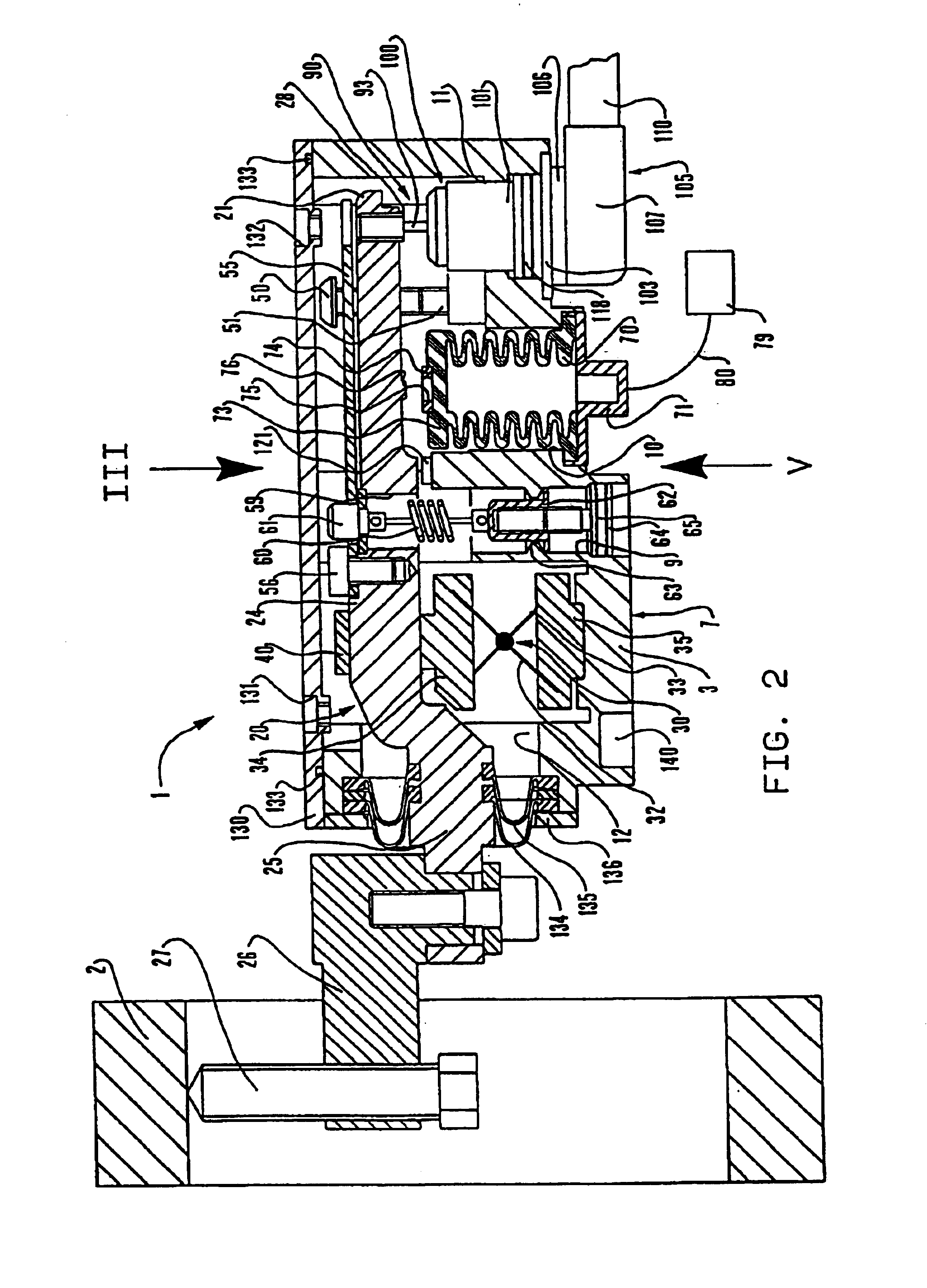 Head and apparatus for the linear dimension checking of mechanical pieces