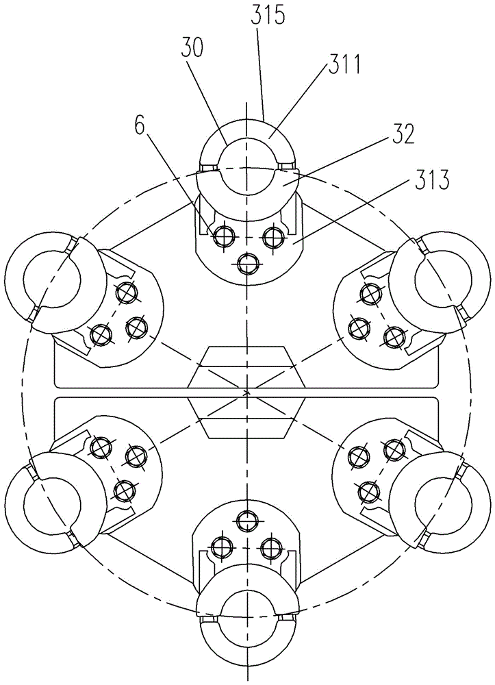 A split wire clamp fitting and its branch clamp