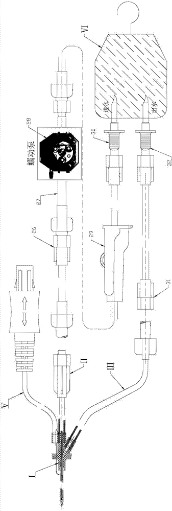 Ablation needle intercooling cycle device