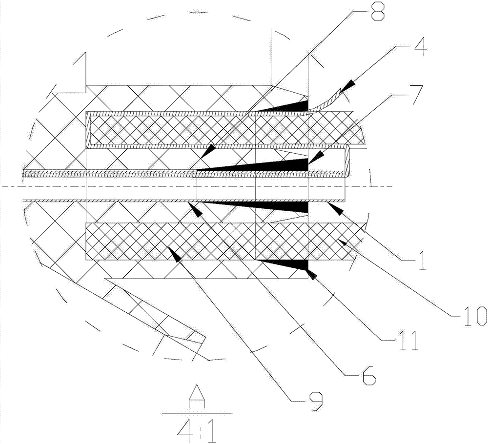 Ablation needle intercooling cycle device