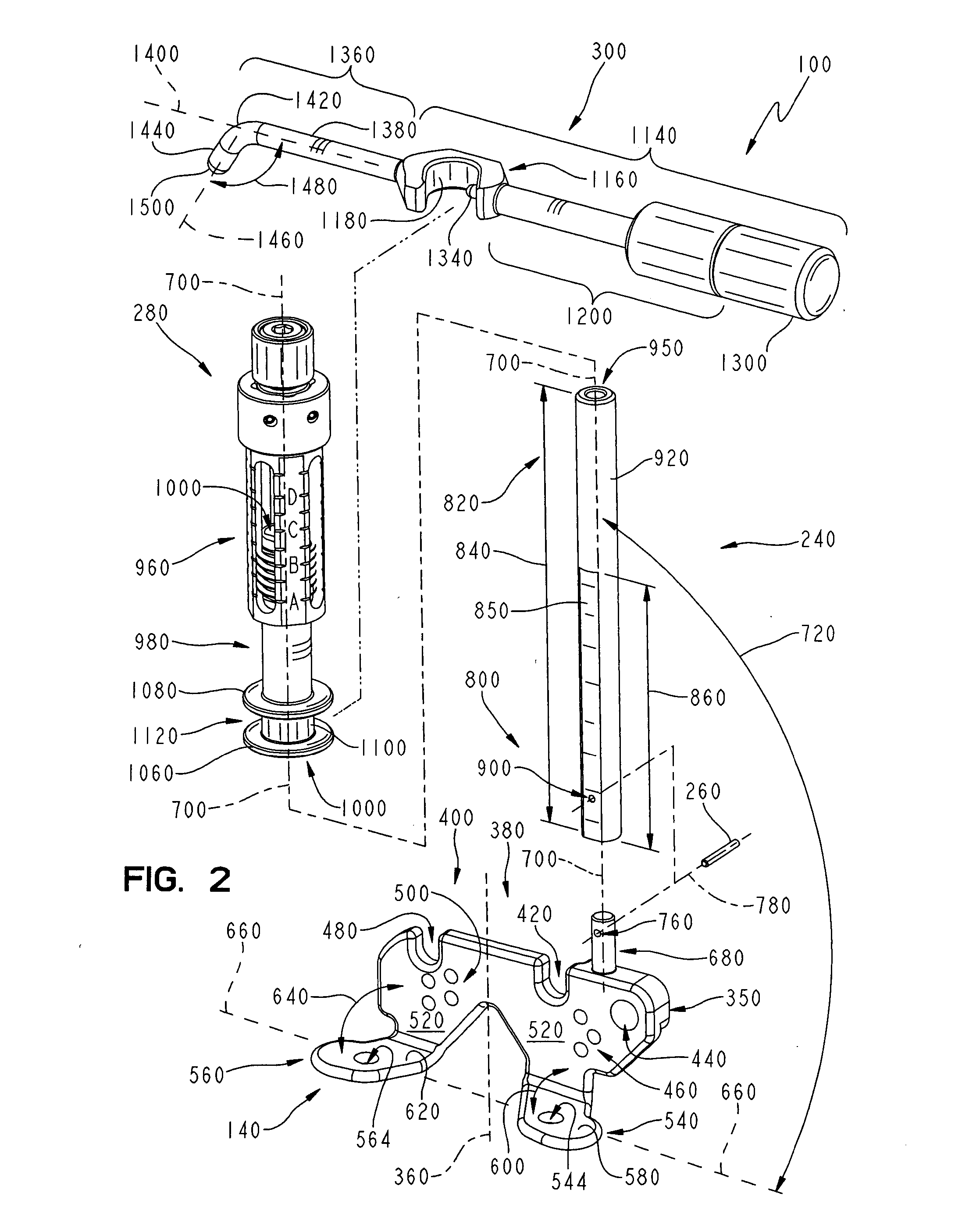 Apparatus and method for sizing a distal femur