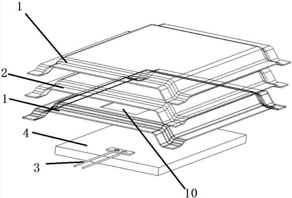 OLED (organic light emitting device) screen body and fiber material integrated structure and preparation method