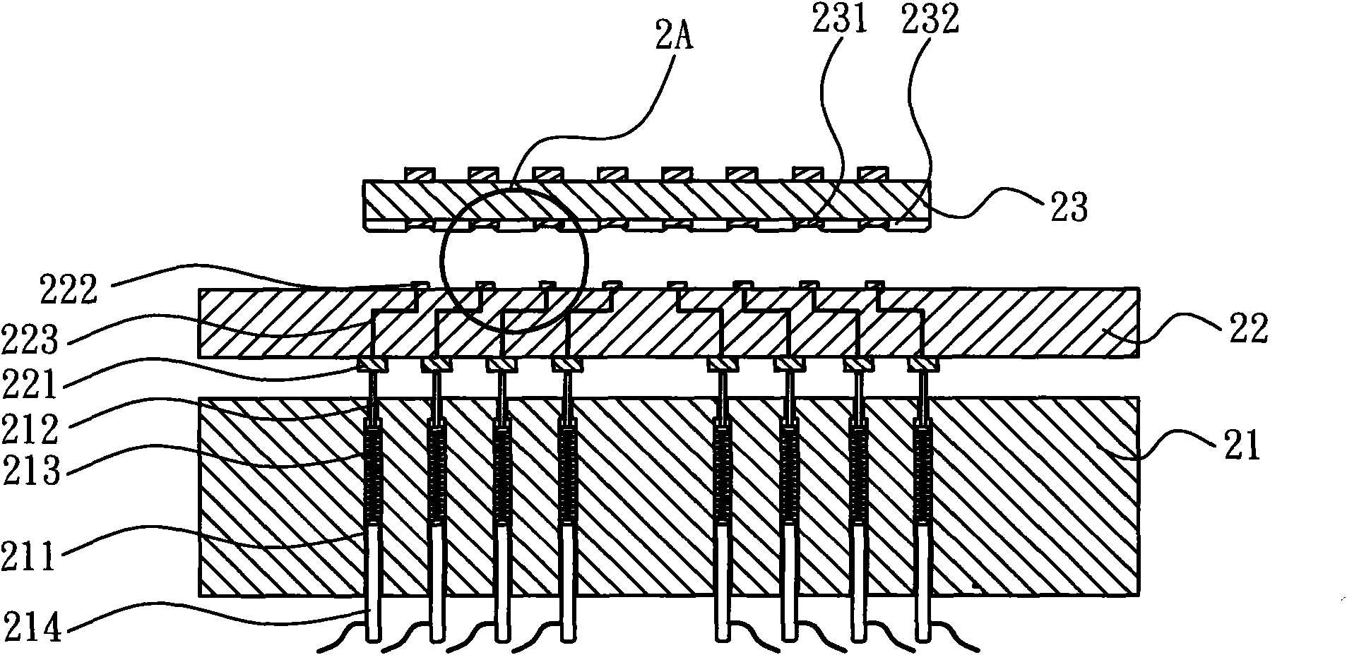 Electrical test adapter plate of sealing base plate and method thereof