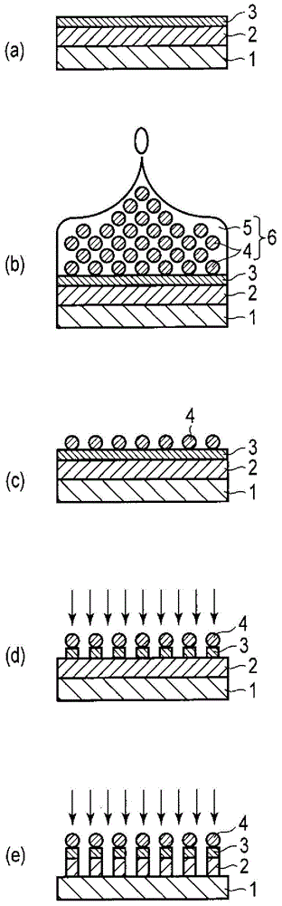 Micropattern formation method, release method, magnetic recording medium manufacturing method, magnetic recording medium, and stamper manufacturing method