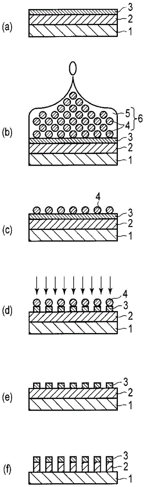 Micropattern formation method, release method, magnetic recording medium manufacturing method, magnetic recording medium, and stamper manufacturing method