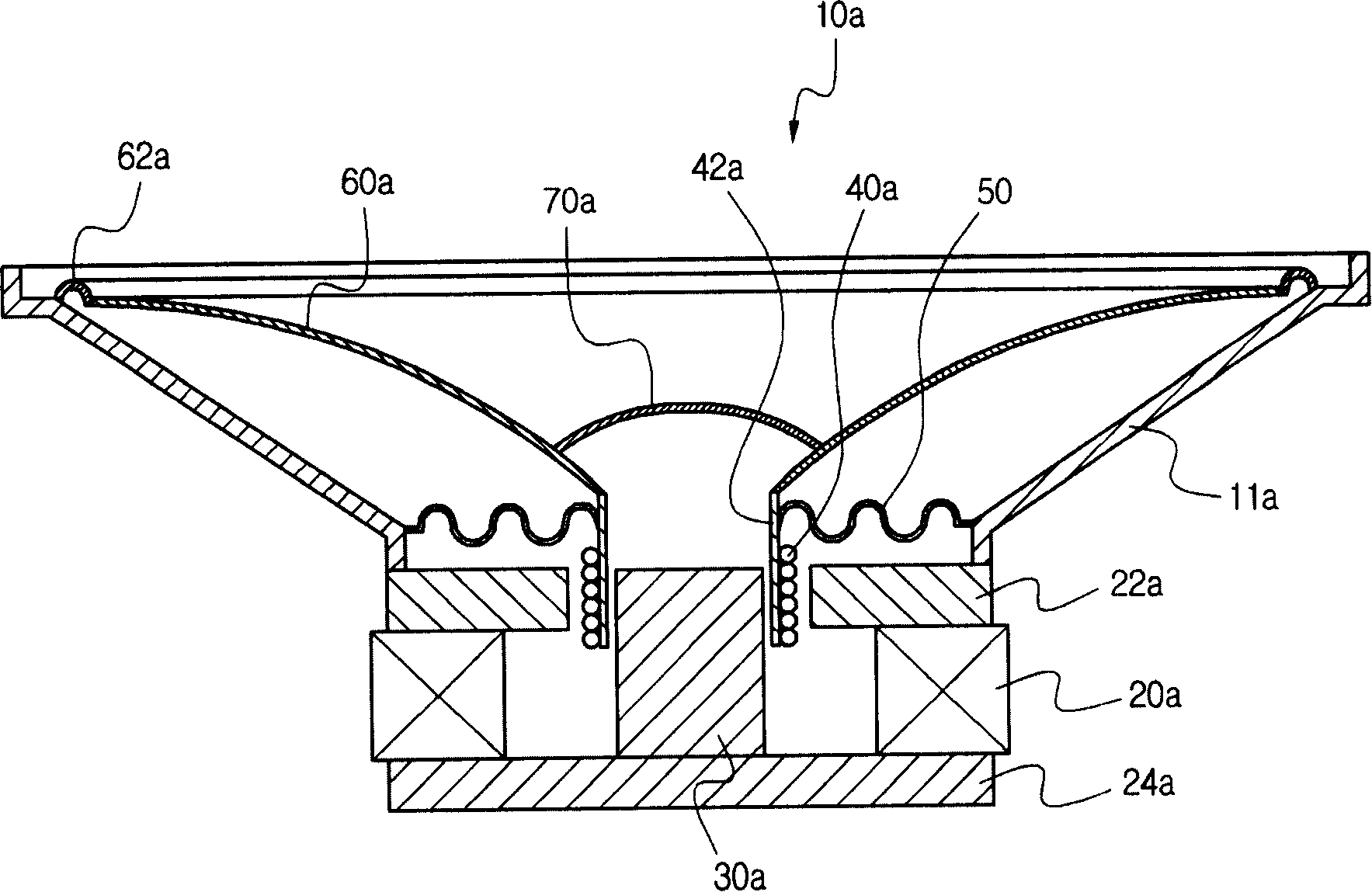 Loudspeaker structure