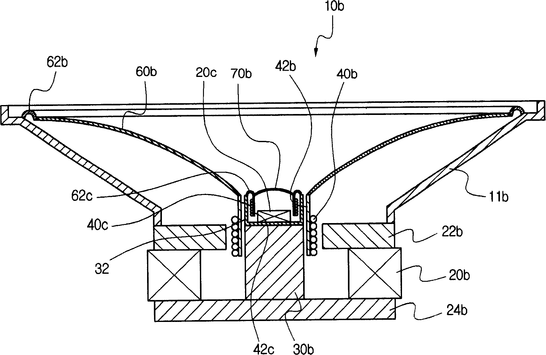 Loudspeaker structure