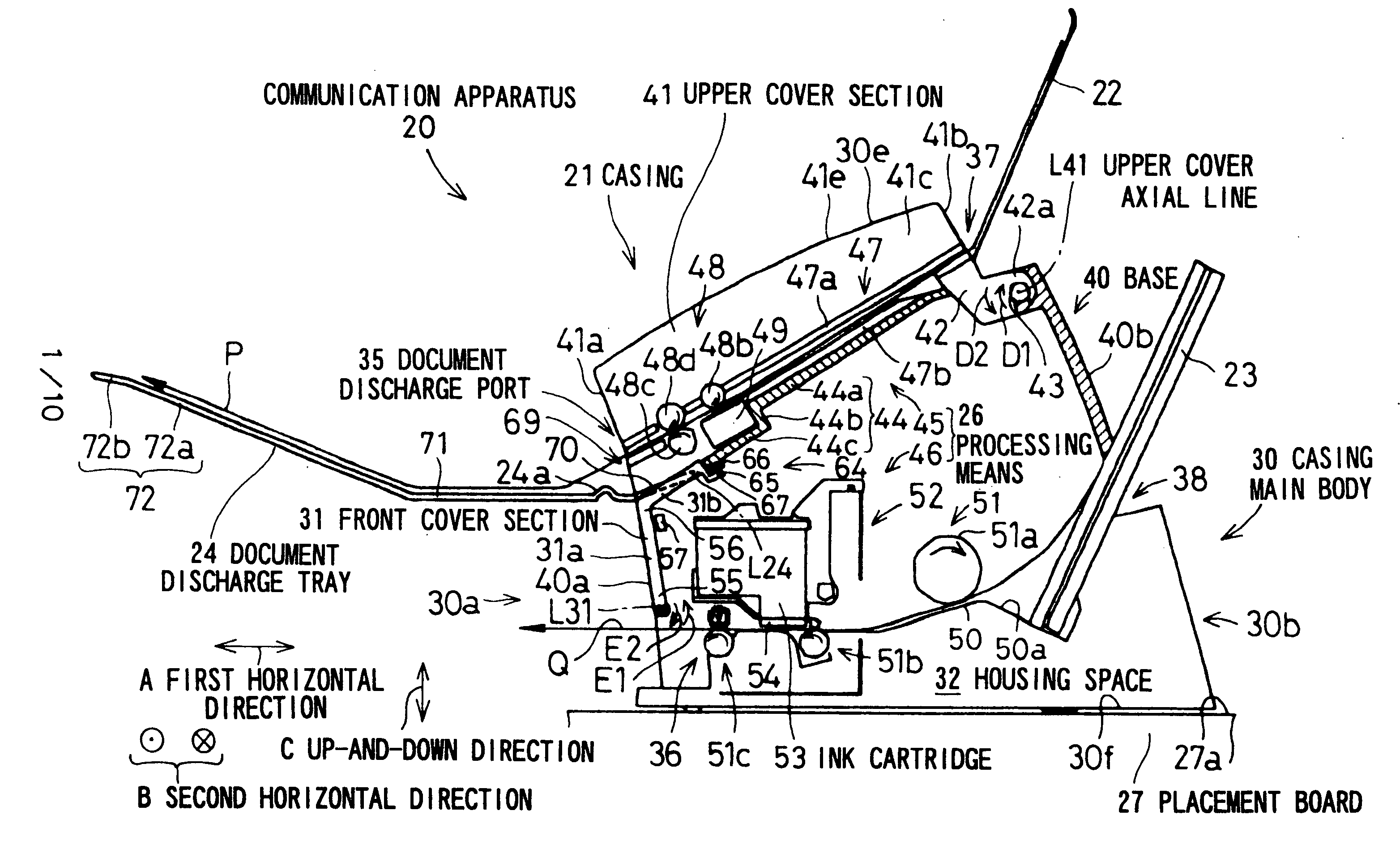 Sheet body treating apparatus