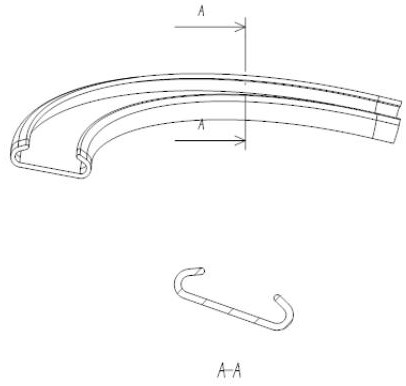 A forming method and forming device for a slender C-shaped cross-section sheet metal part