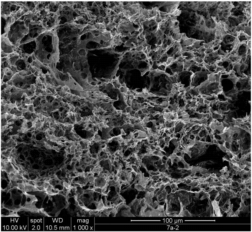 A kind of emulsion gel-based polyacrylonitrile/carbon porous material and preparation method thereof