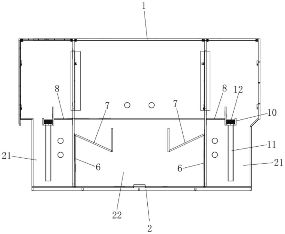 A reflux defoaming system for an electroplating process tank