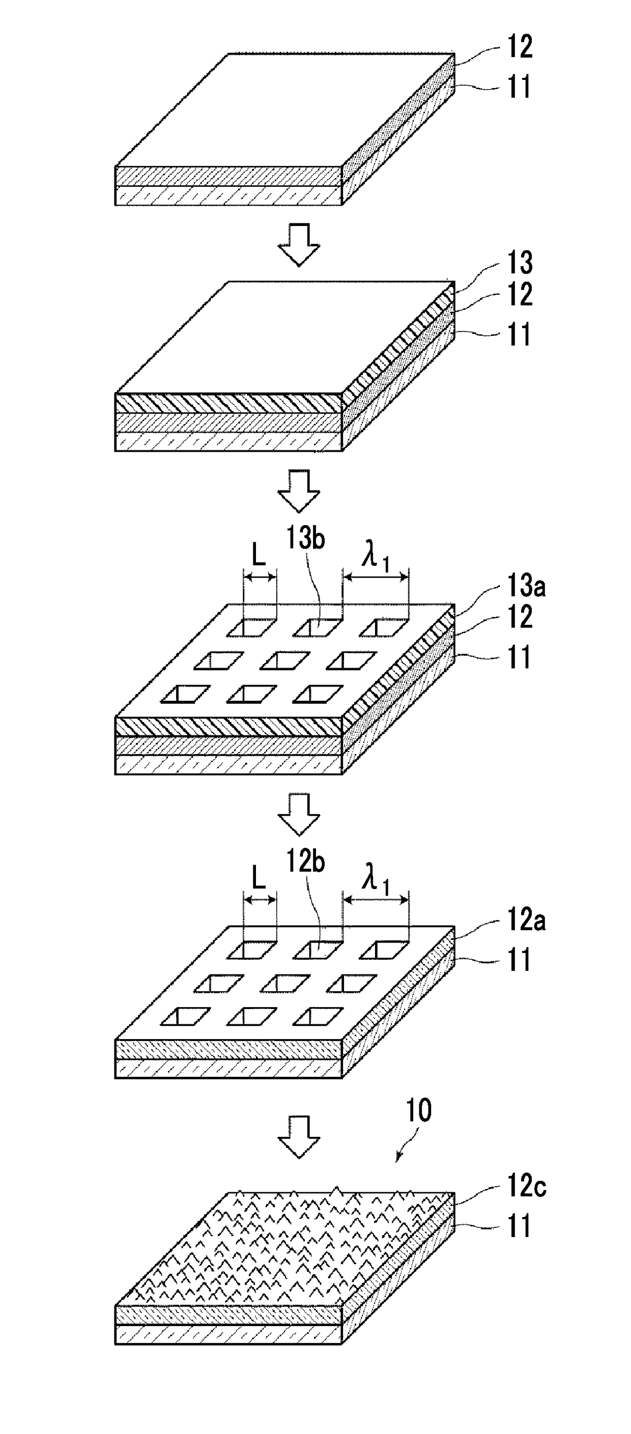 Method of manufacturing structure