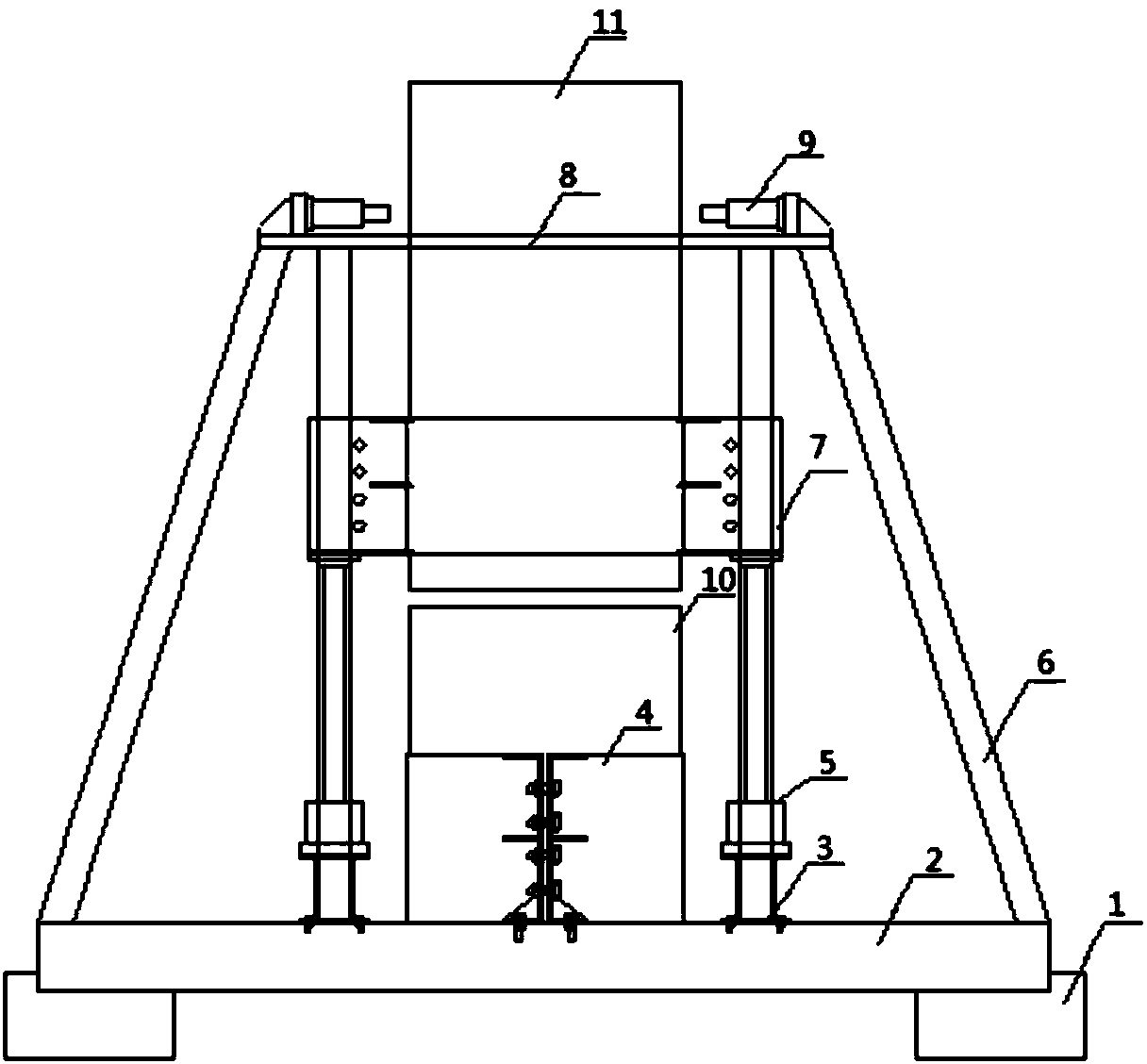 Centering positioning device for pile splicing