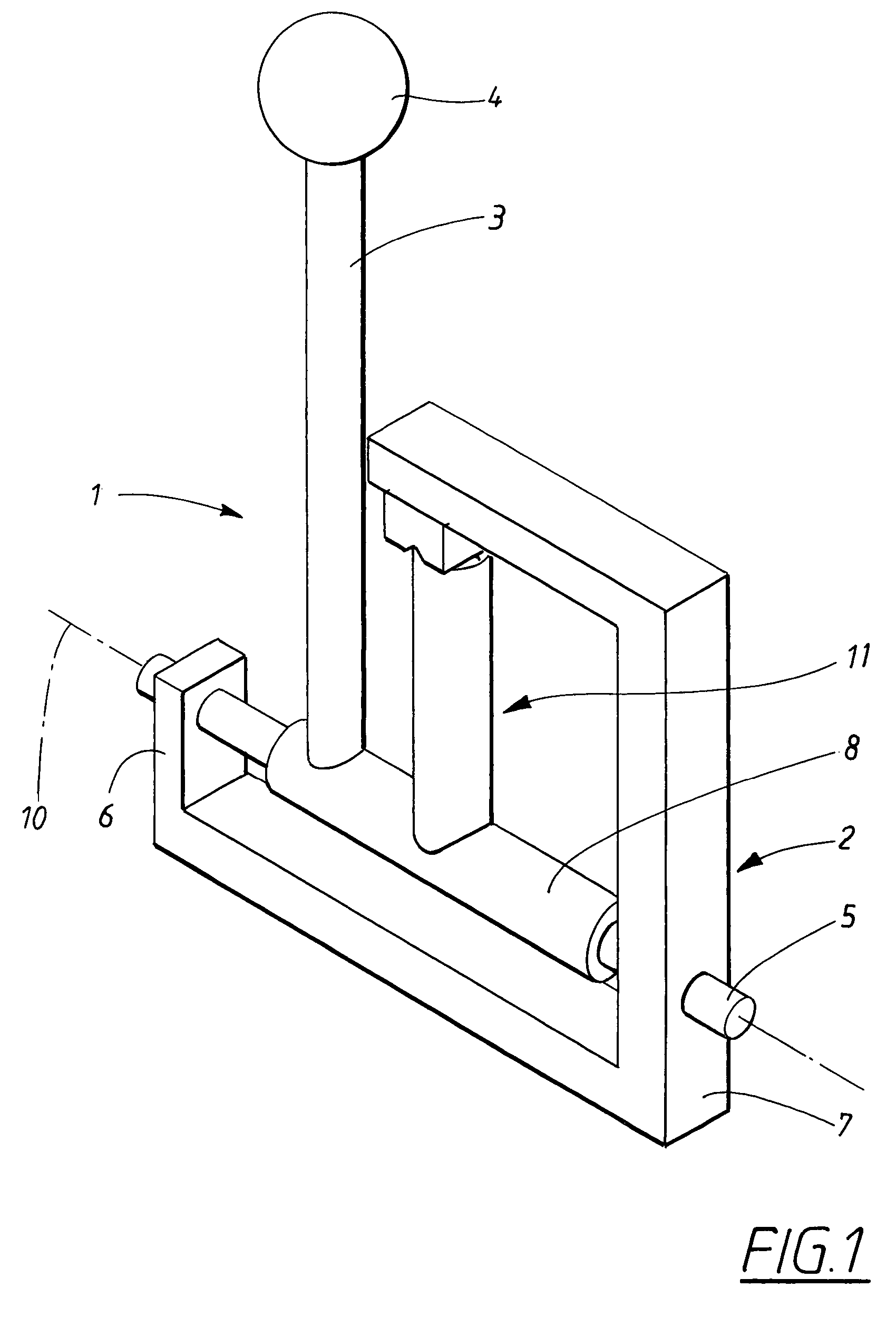 Centering device for longitudinal elements and a resetting device for motor vehicles