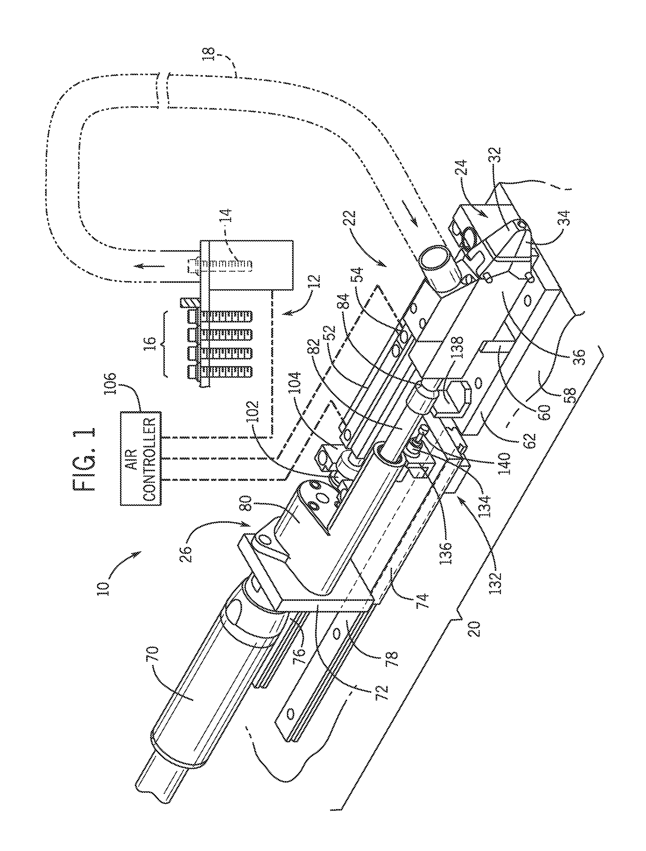 Automatic fastener driving system, apparatus and method