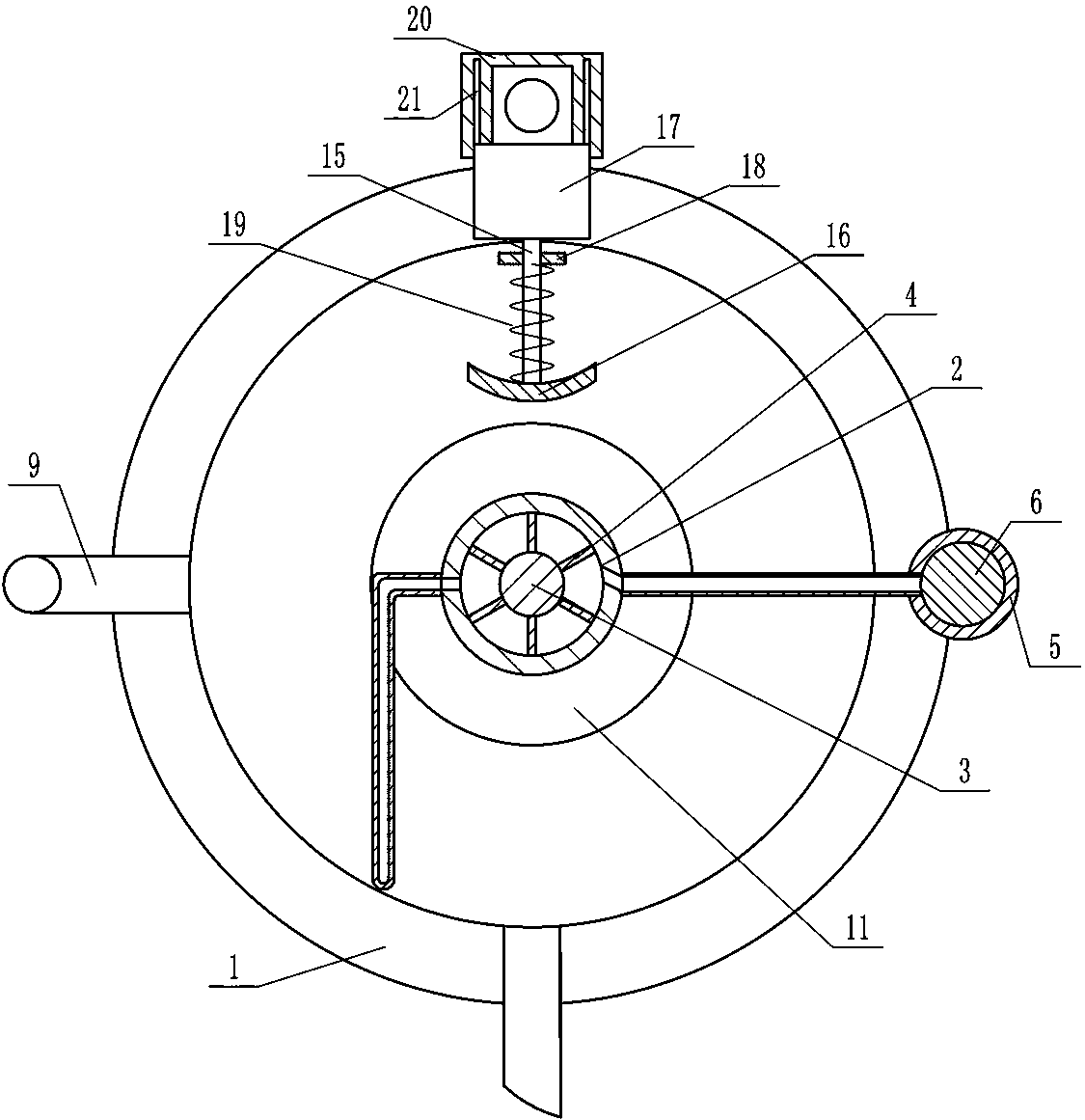 A boiler safety explosion-proof device