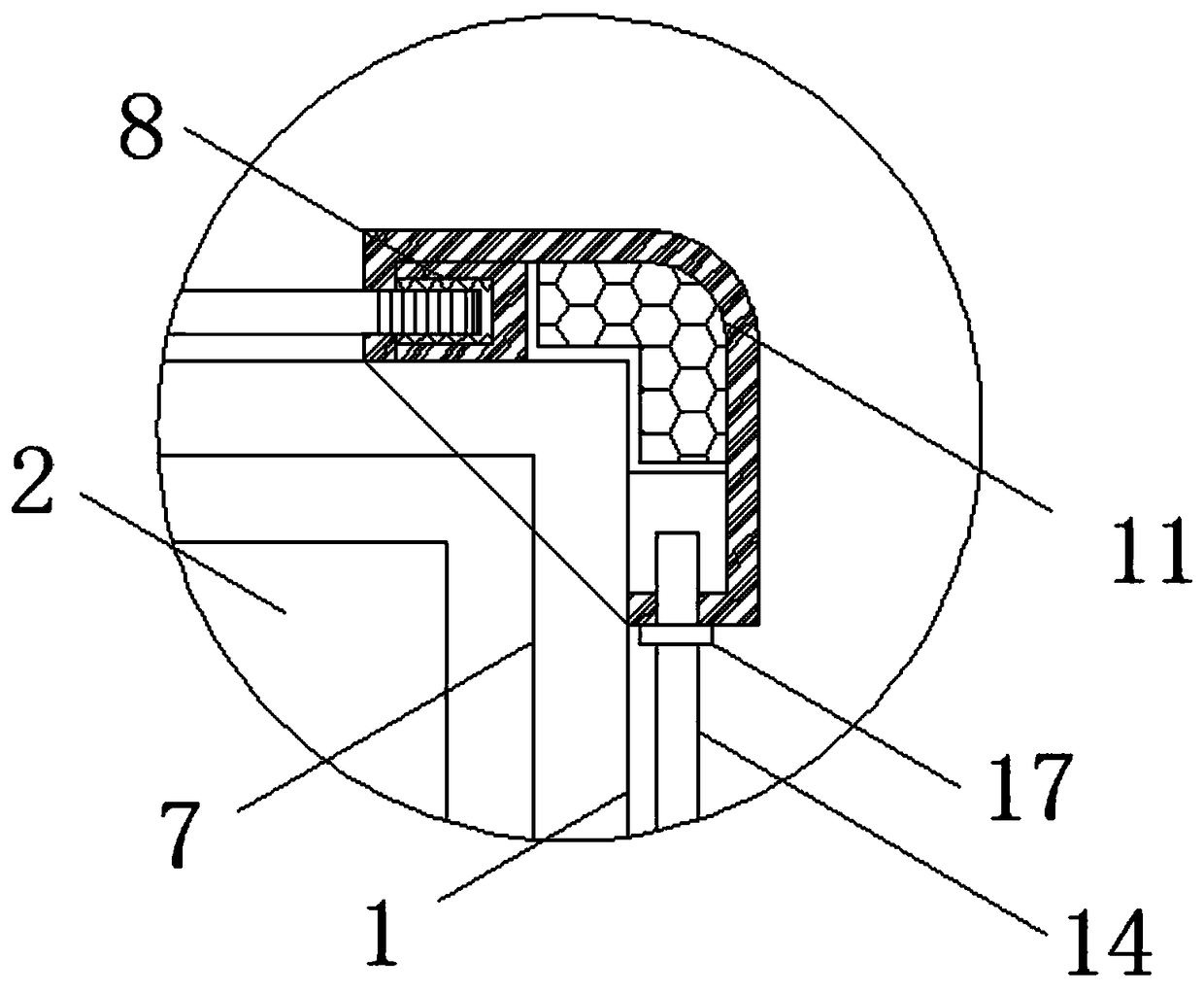 A display protection device for information technology consultation service