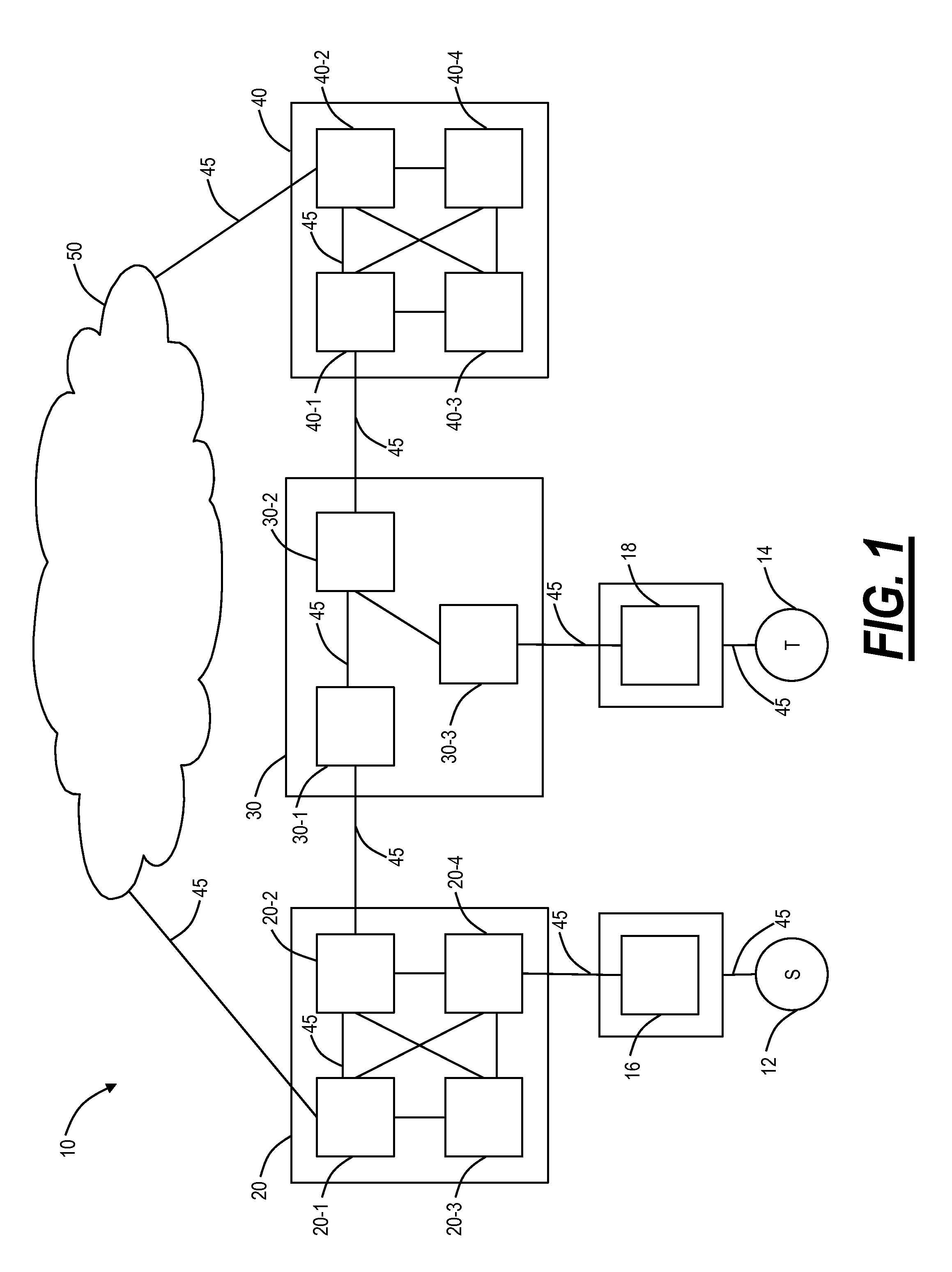 Shortest path routing systems and methods for networks with non-fully meshed vertices