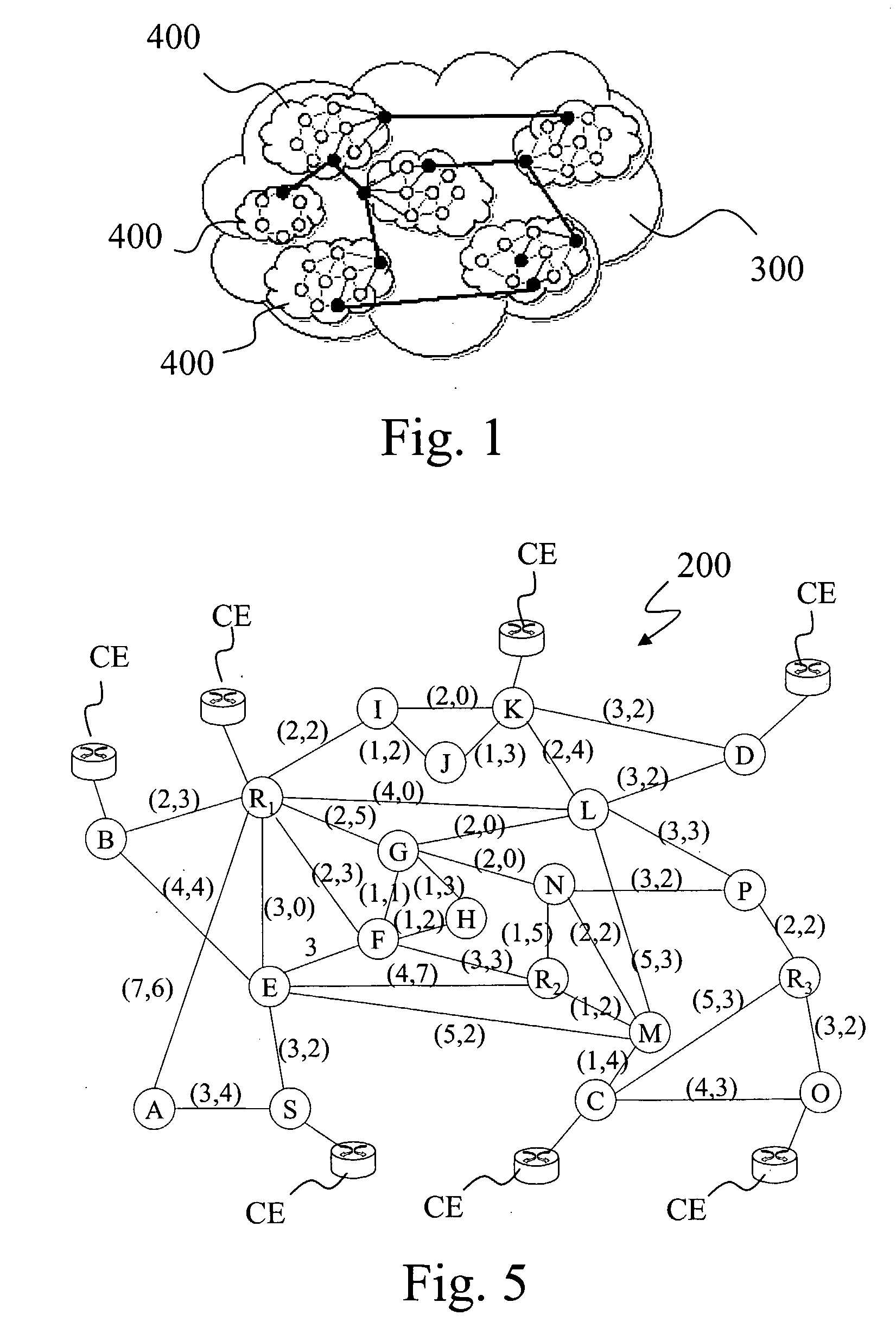Optimized Dynamic Routing in a network, in particular in an optical telecommunication network