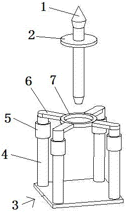 Rocket recycling device with stress ring