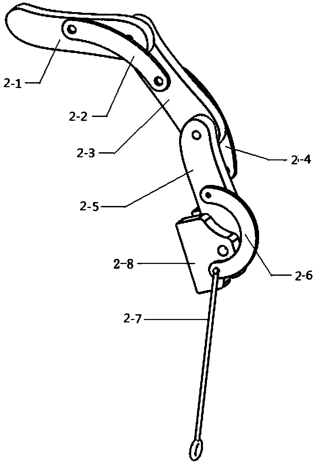 Vehicle-mounted intelligent bionic integrated gripper, and control system and control method thereof