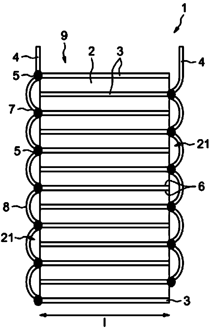 Method of assembling an ultrasonic transducer and the transducer obtained thereby