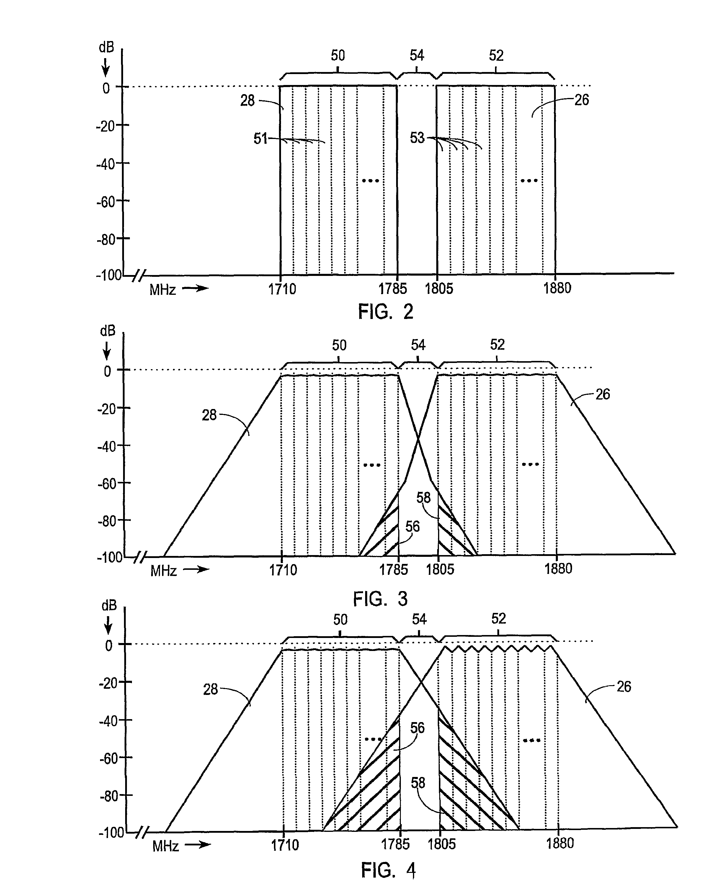 Transceiver with compensation for transmit signal leakage and method therefor