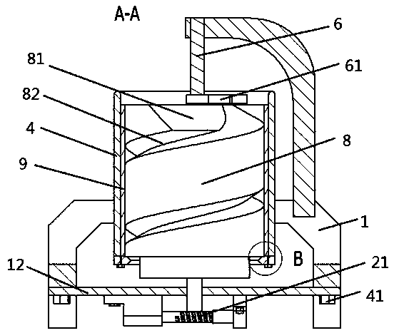 Bent short wire end stripping device