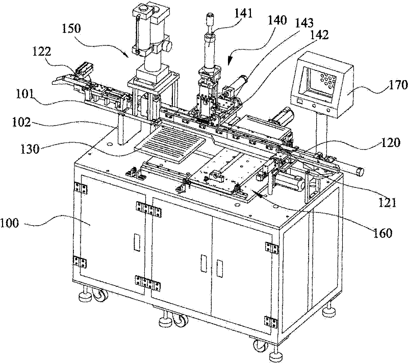 Automatic needle inserting machine