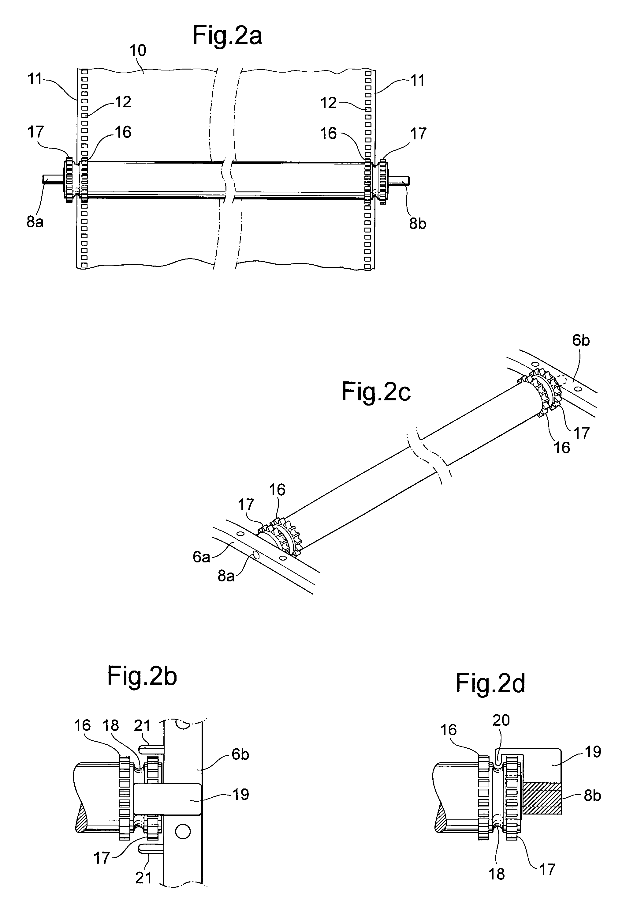 Device for boat propulsion or energy production