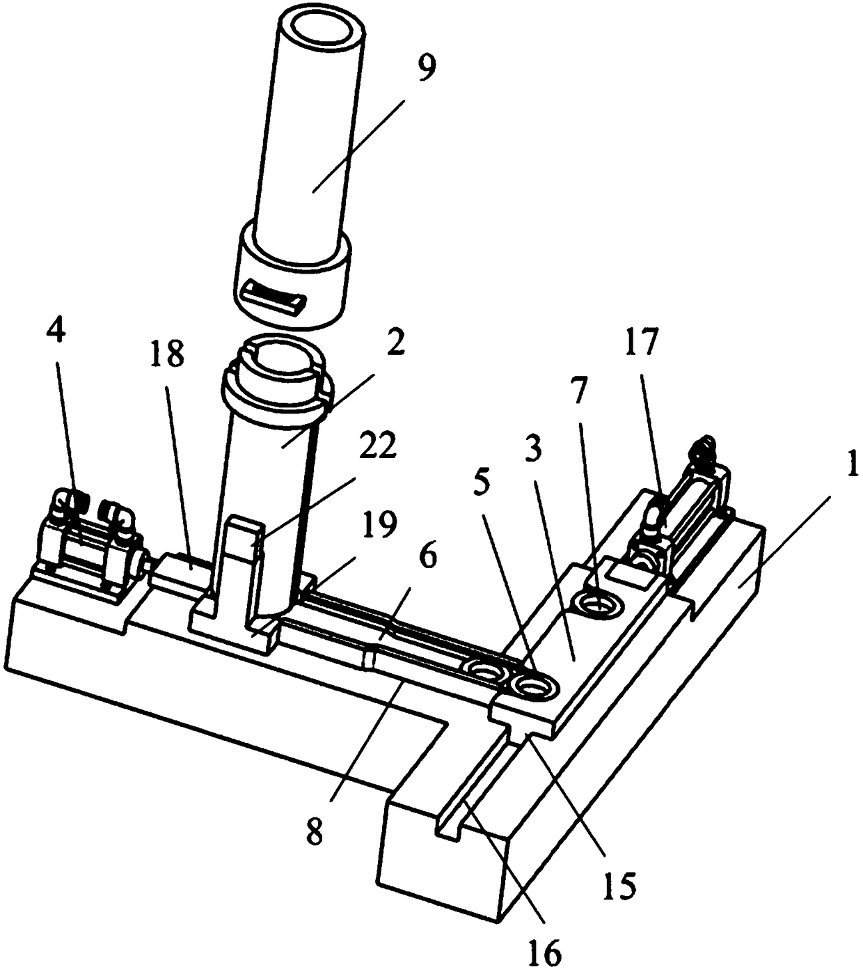 Self-separating mechanism of annular parts