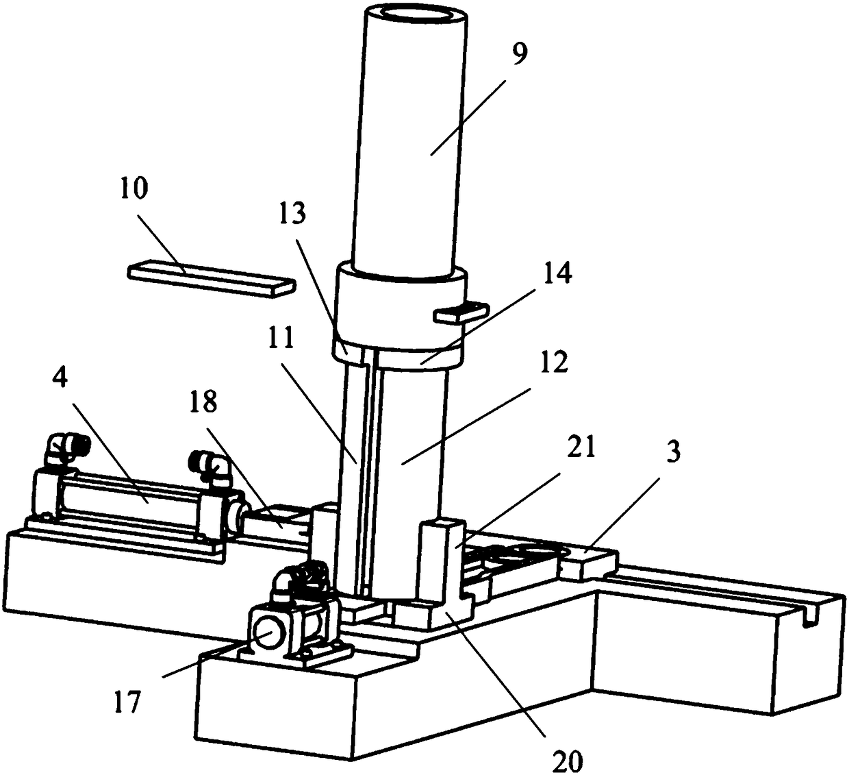 Self-separating mechanism of annular parts