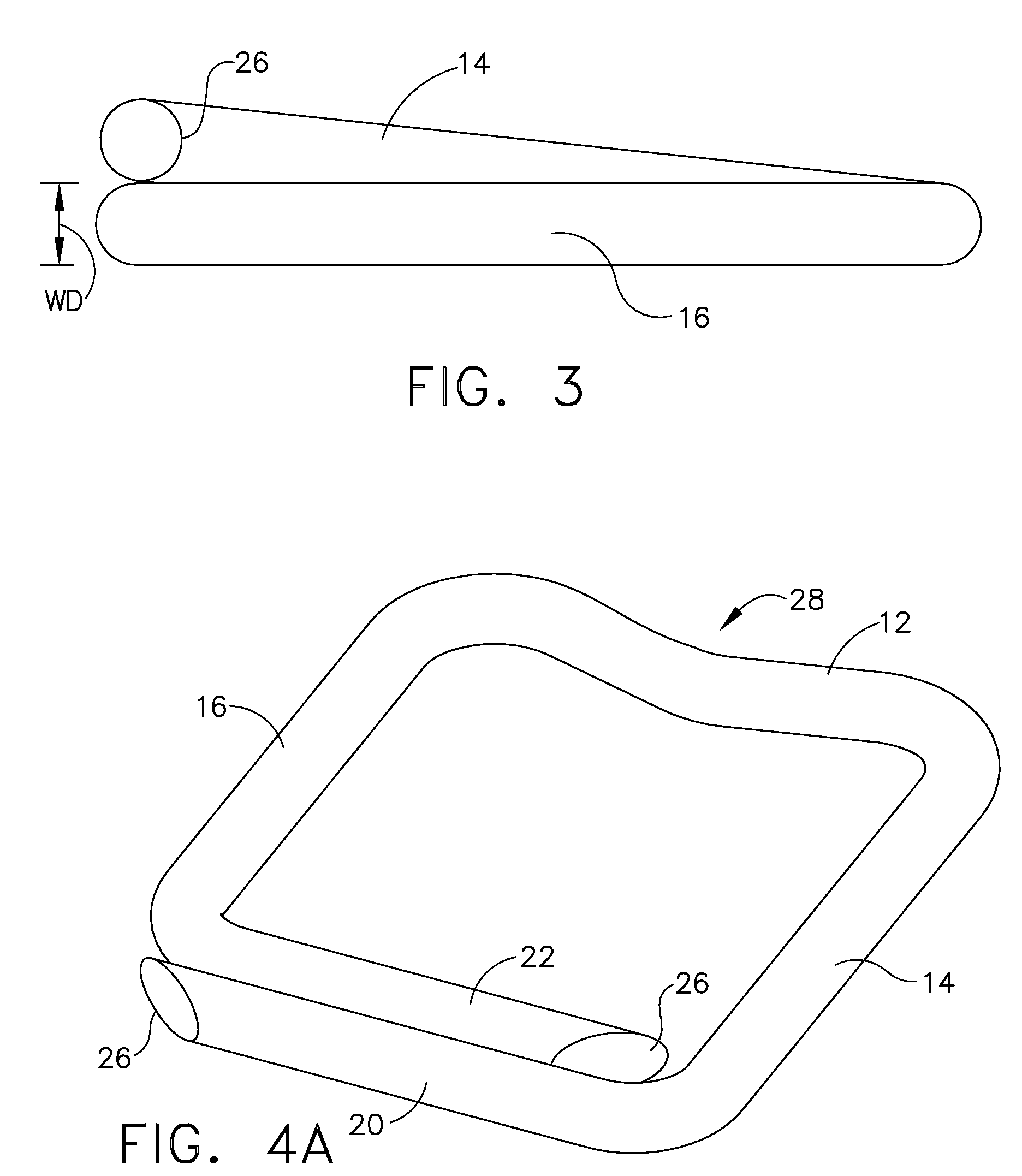 Surgical stapler for applying a large staple though a small delivery port and a method of using the stapler to secure a tissue fold