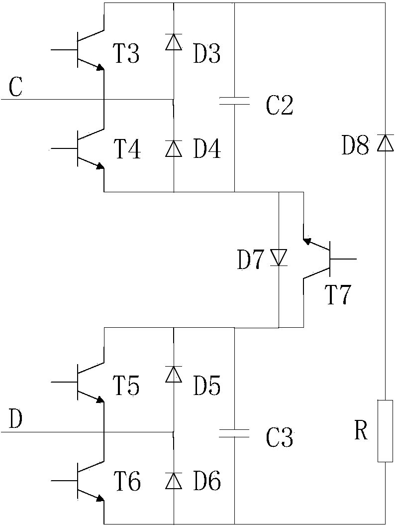 Modularized multi-lever converter with direct-current fault ride-through capacity