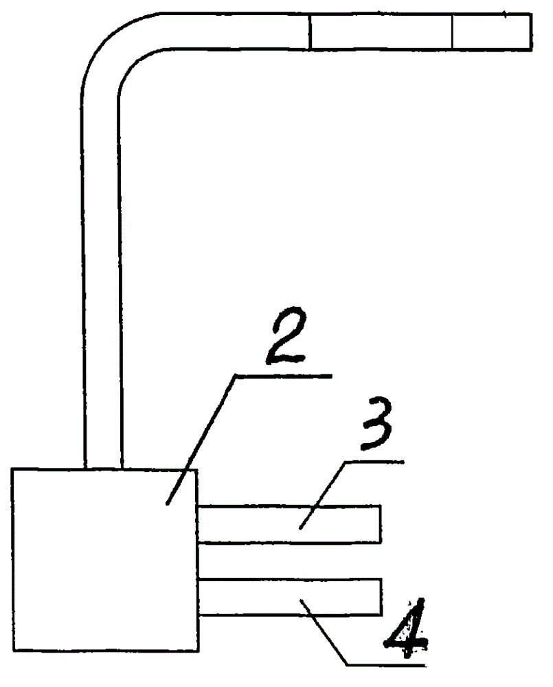 Device with pulverized coal separator between coal mill and burner